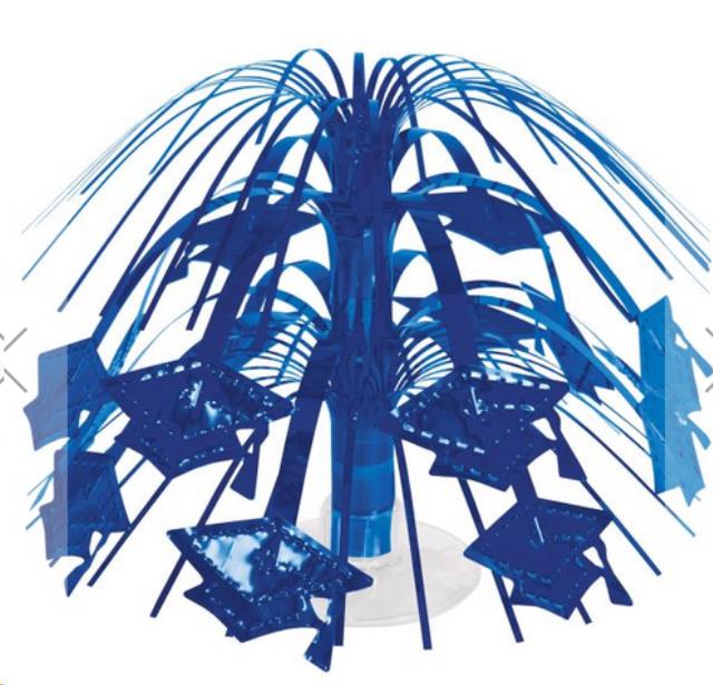 Rental store for GRADUATION CAP CENTERPIECE - BLUE in State College PA