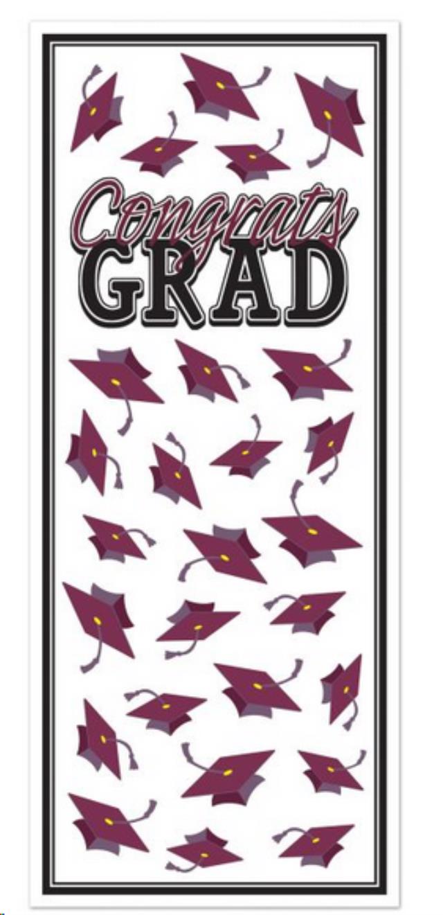 Rental store for CONGRATS GRAD DOOR COVER - BURG in State College PA