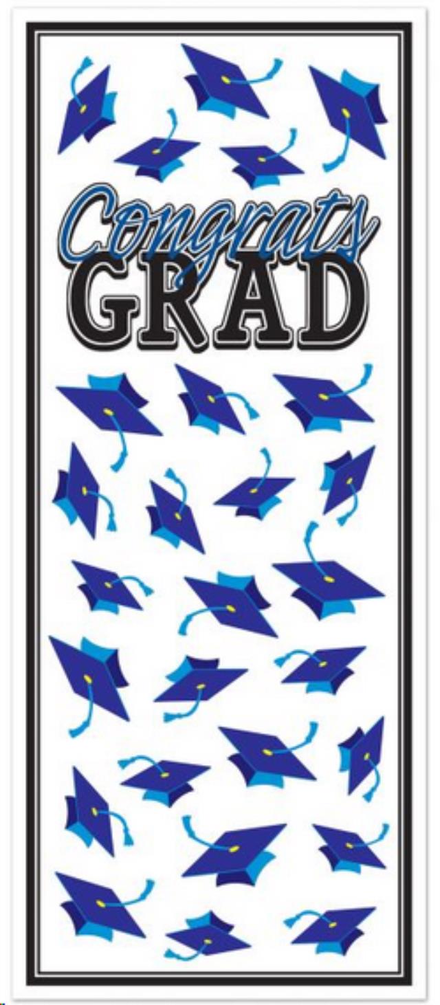 Rental store for CONGRATS GRAD DOOR COVER - BLUE in State College PA